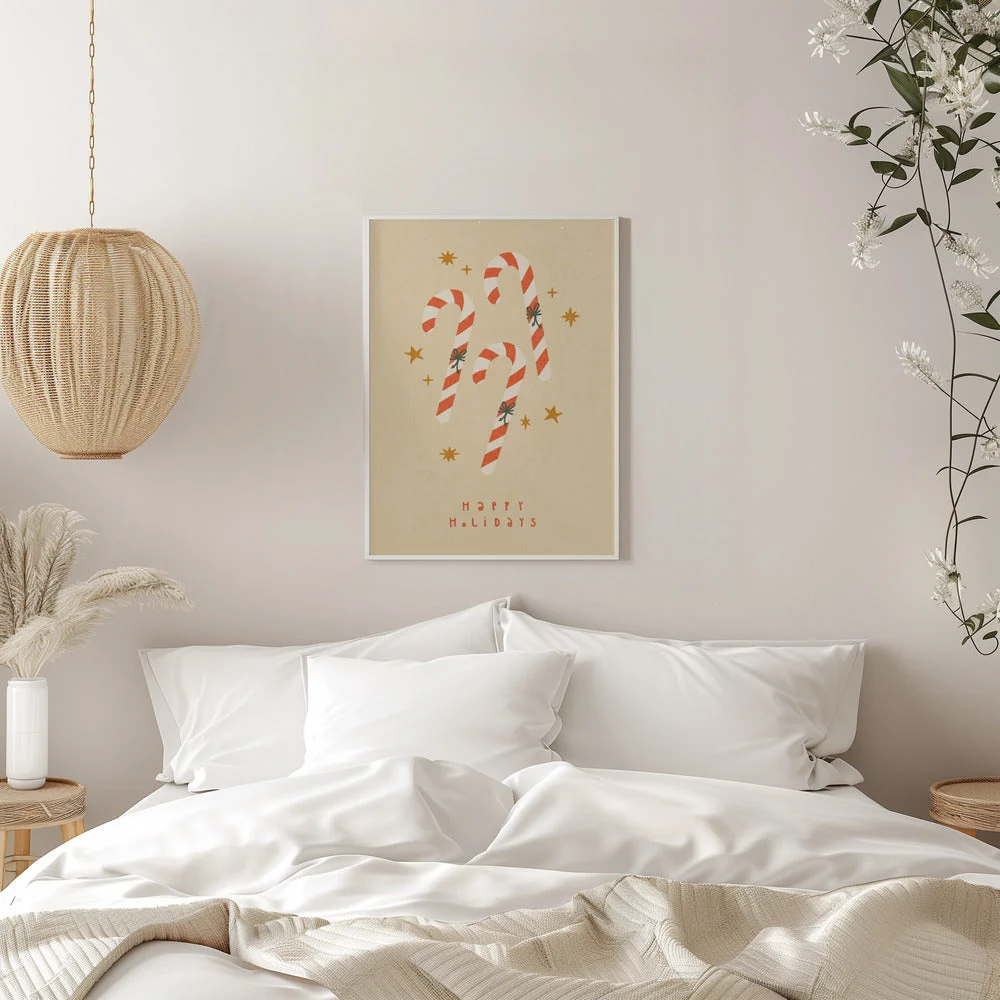 Wall art Candy Cane Canvas Print - Image 11