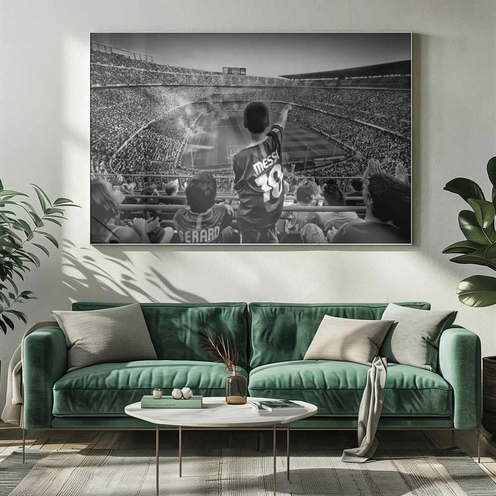 Wall art Cathedral of Football - Image 9