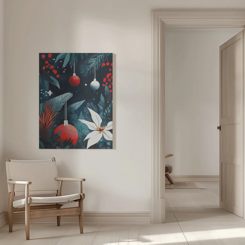 Wall art Christmas Evening Canvas Print - Image 9