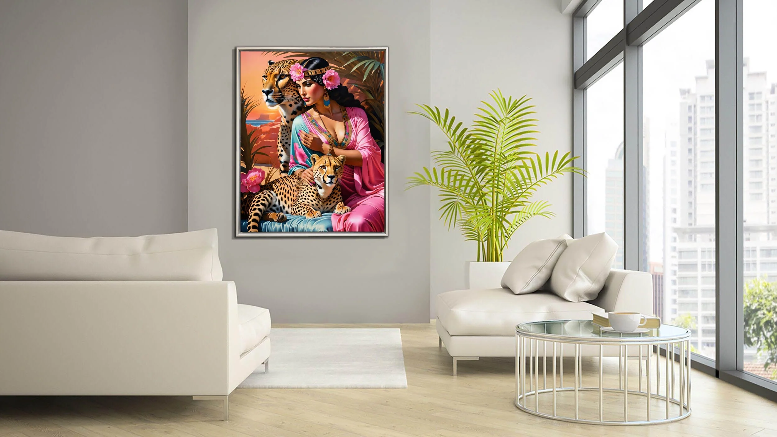 Wall Art-Cleopatra reimagined-Fine Art Canvas - Image 9