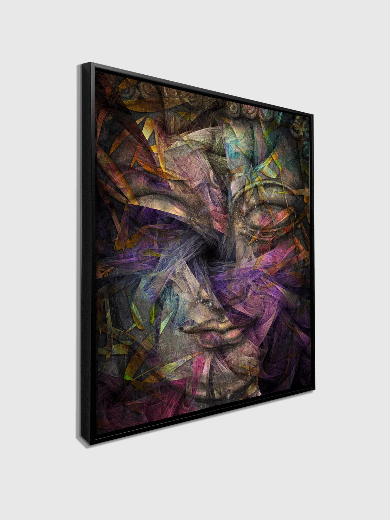 Wall Art Dimensional Buddha -Fine Art Canvas - Image 7