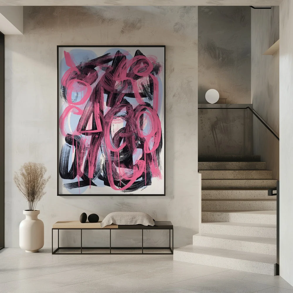 Wall art Dry brush abstract - Image 7