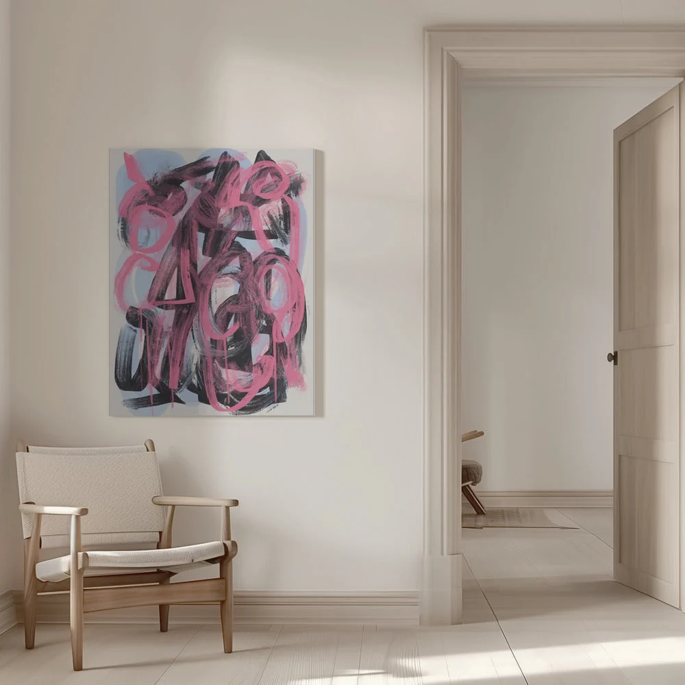 Wall art Dry brush abstract - Image 9