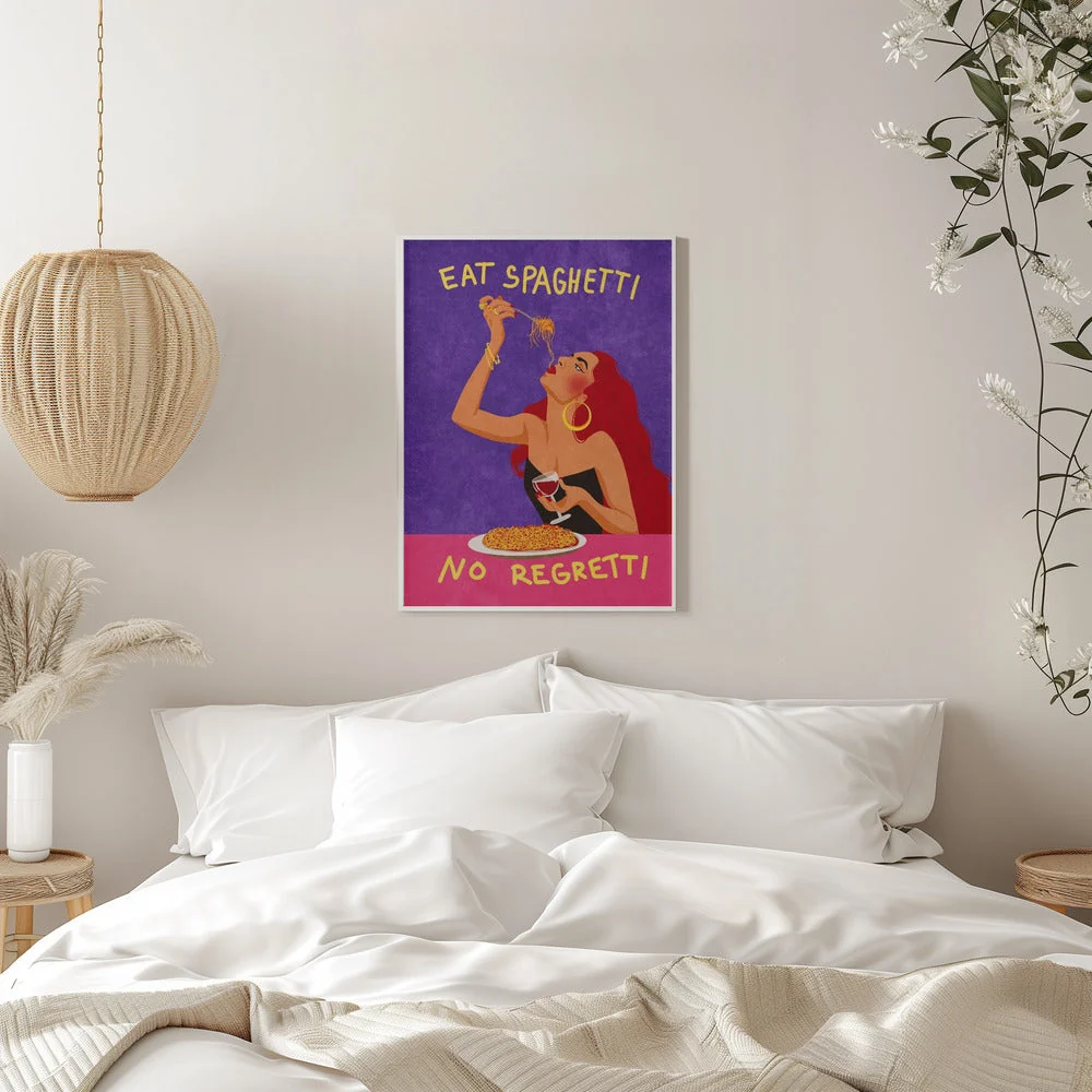 Wall Art Eat spaghetti no regretti - Image 11