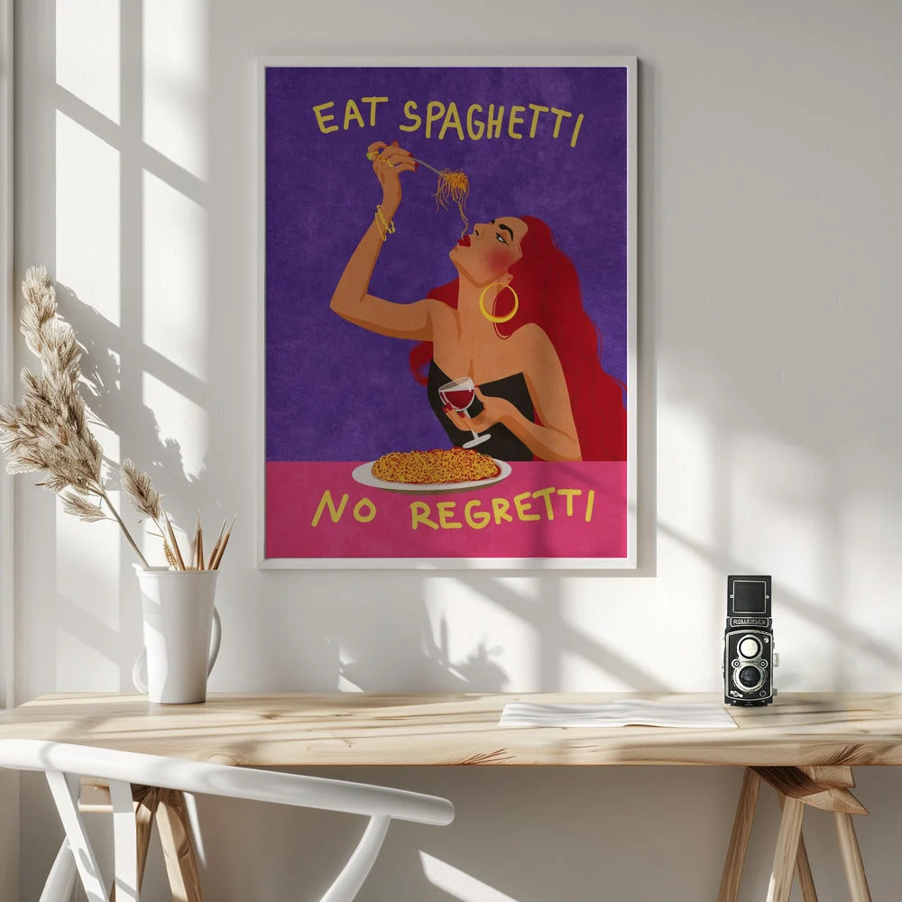 Wall Art Eat spaghetti no regretti - Image 6