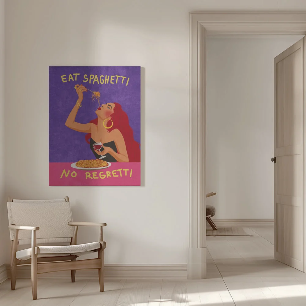 Wall Art Eat spaghetti no regretti - Image 9