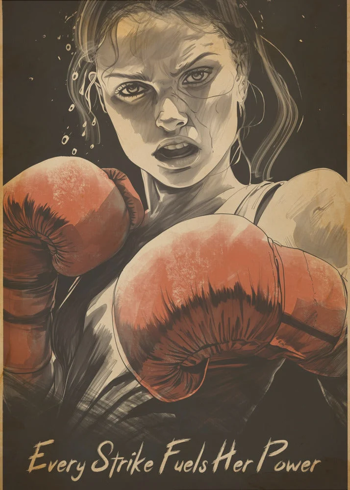 Wall art Every Strike Fuels Her Power - Image 2
