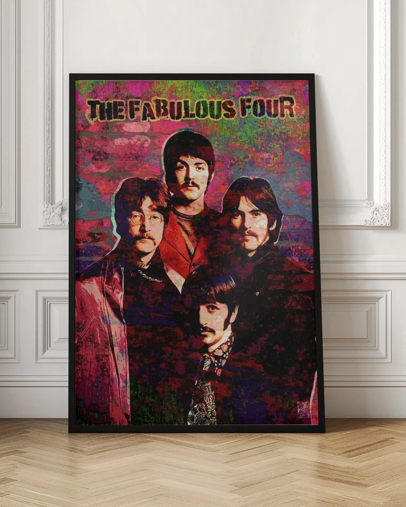 Wall art Fabulous Four - Image 3