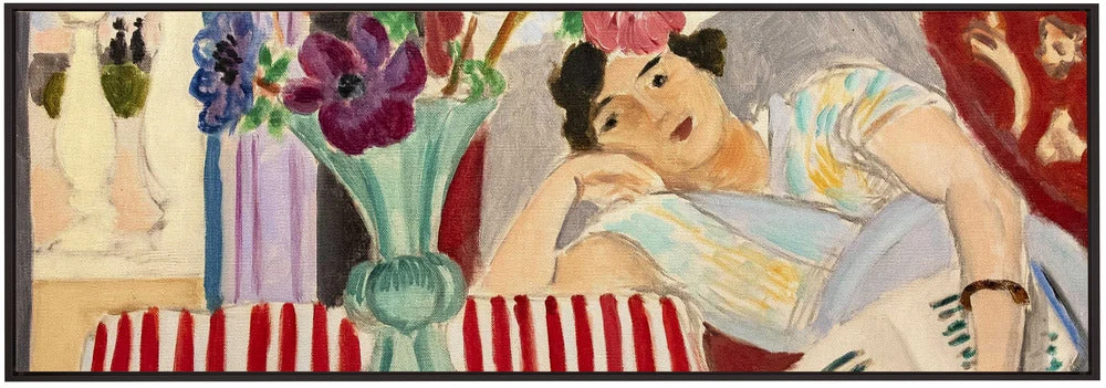 Wall art Femme Et Anémones - Image 5