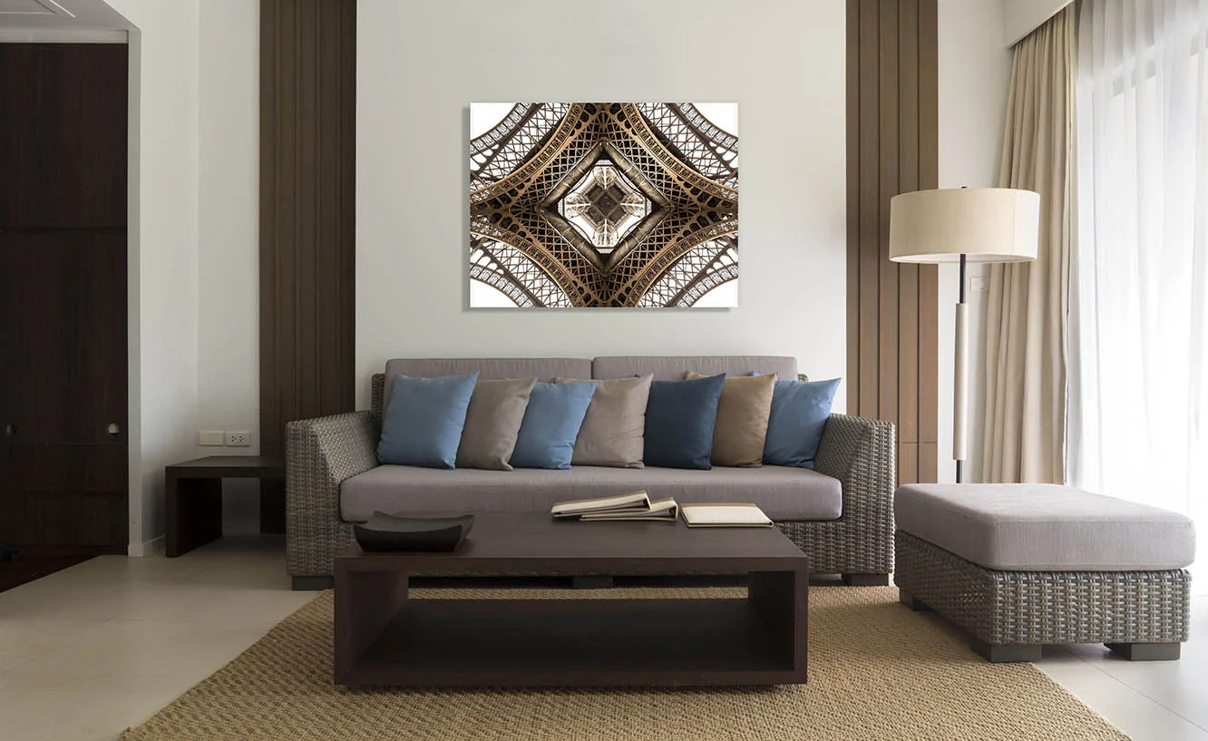 Wall Art Fine Art Canvas Eiffel Tower-Wall decor - Image 3