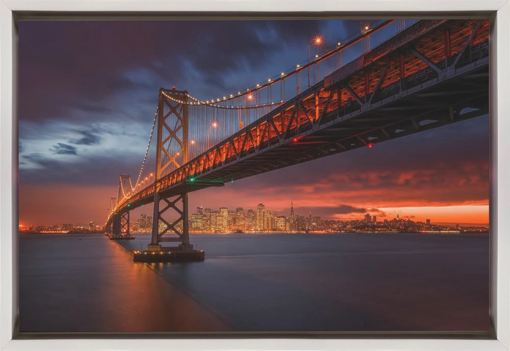 Wall art Fire over San Francisco - Image 2