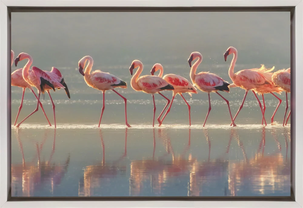 Wall art Flamingo Landscape - Image 2