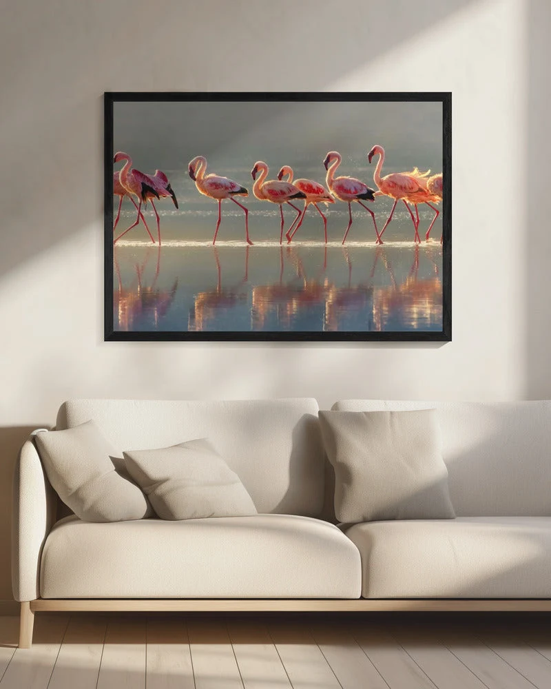 Wall art Flamingo Landscape - Image 8