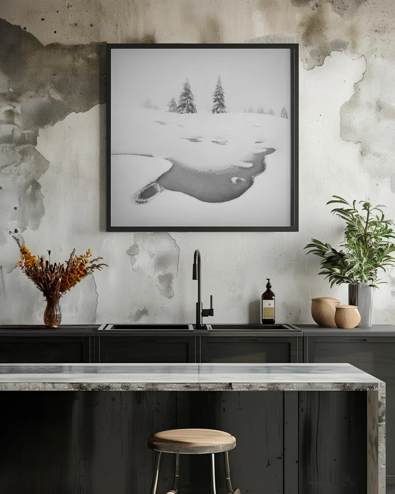 Wall art Frozen swamps - Image 3
