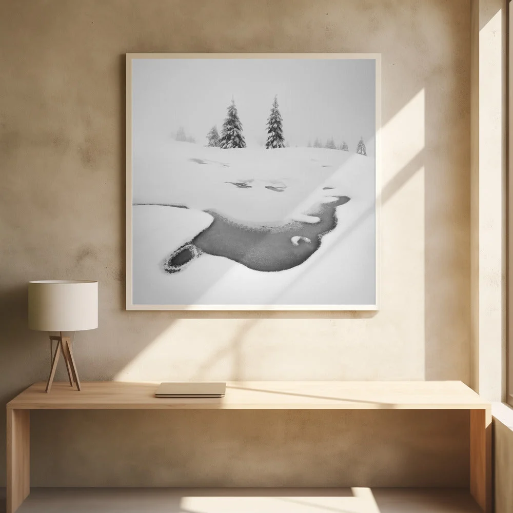 Wall art Frozen swamps - Image 8