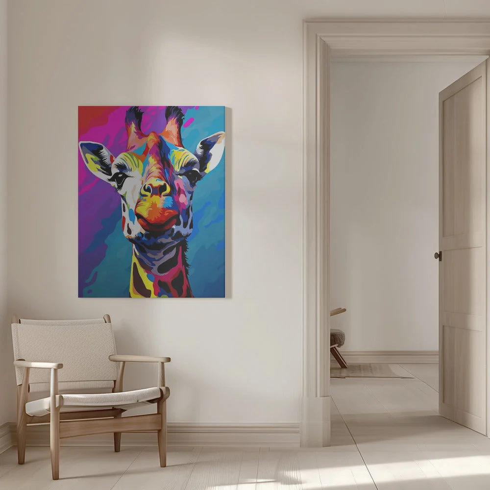 Wall art Giraffe Pop Art - Image 9