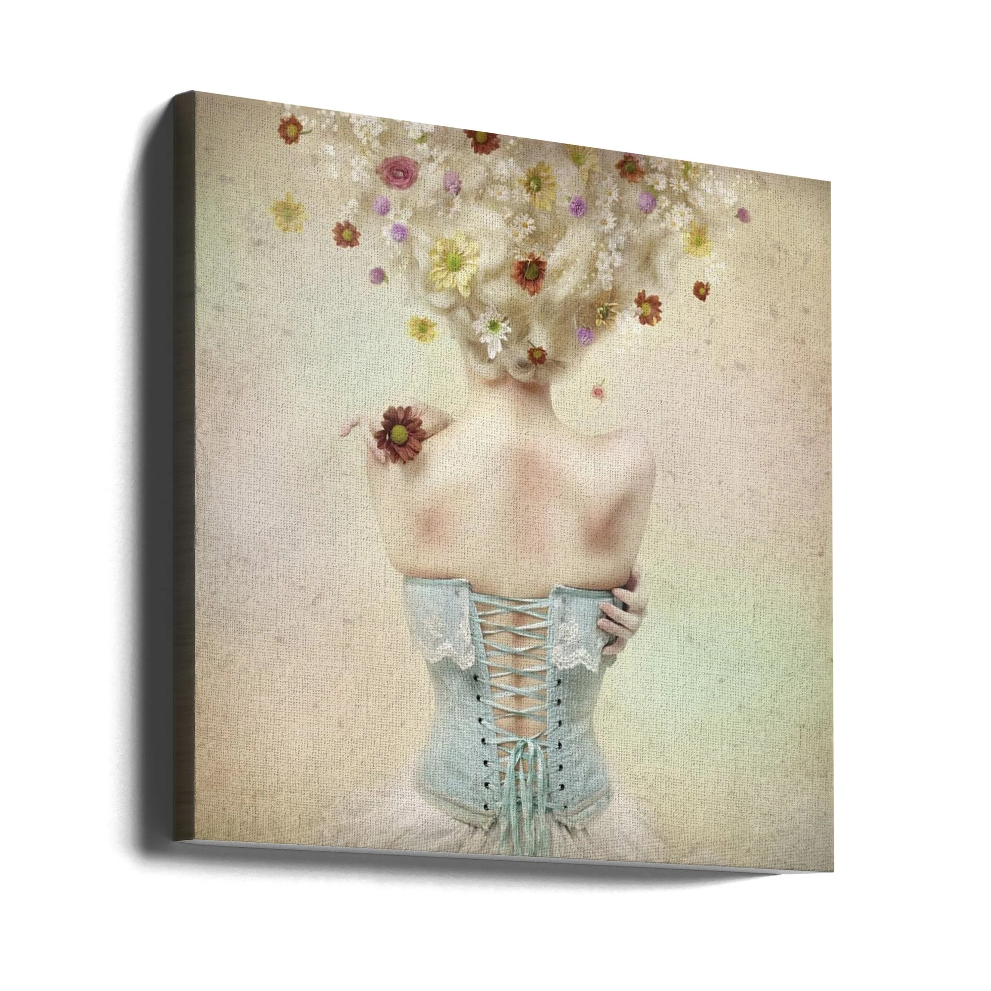 Wall art Girl of the flower garden - Image 10