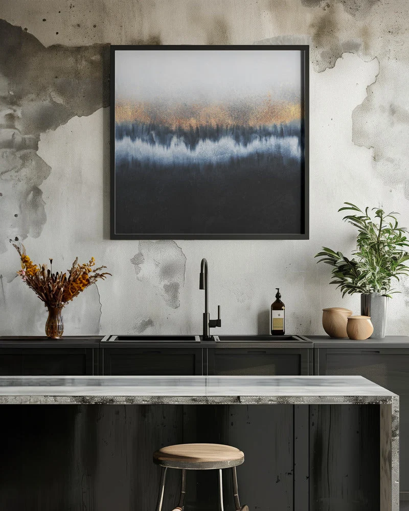 Wall Art Golden Horizon Abstract - Image 8