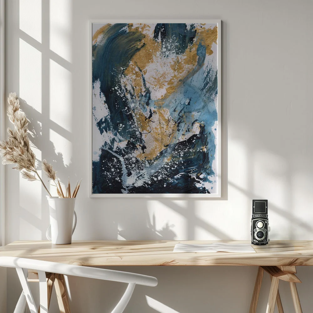 Wall Art Golden Sea - Image 6