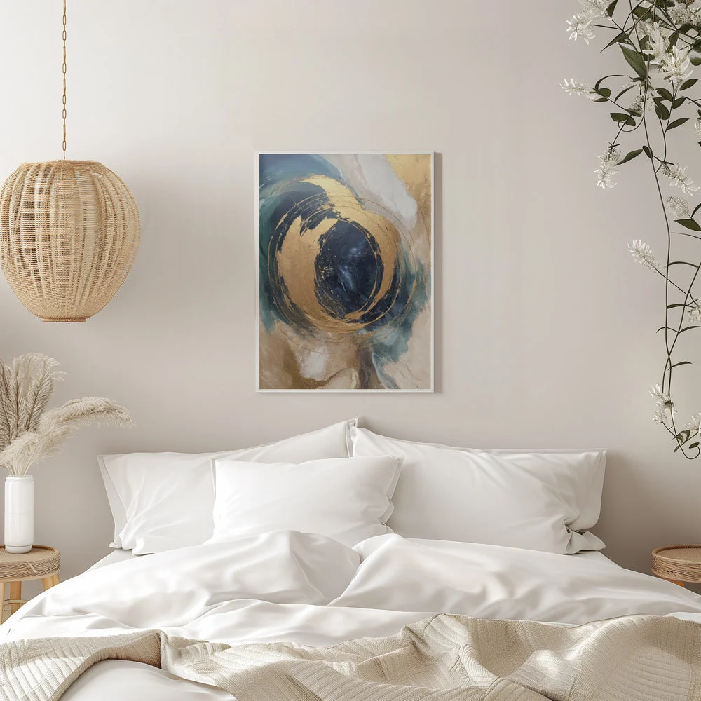 Wall art Golden Vortex - Image 11