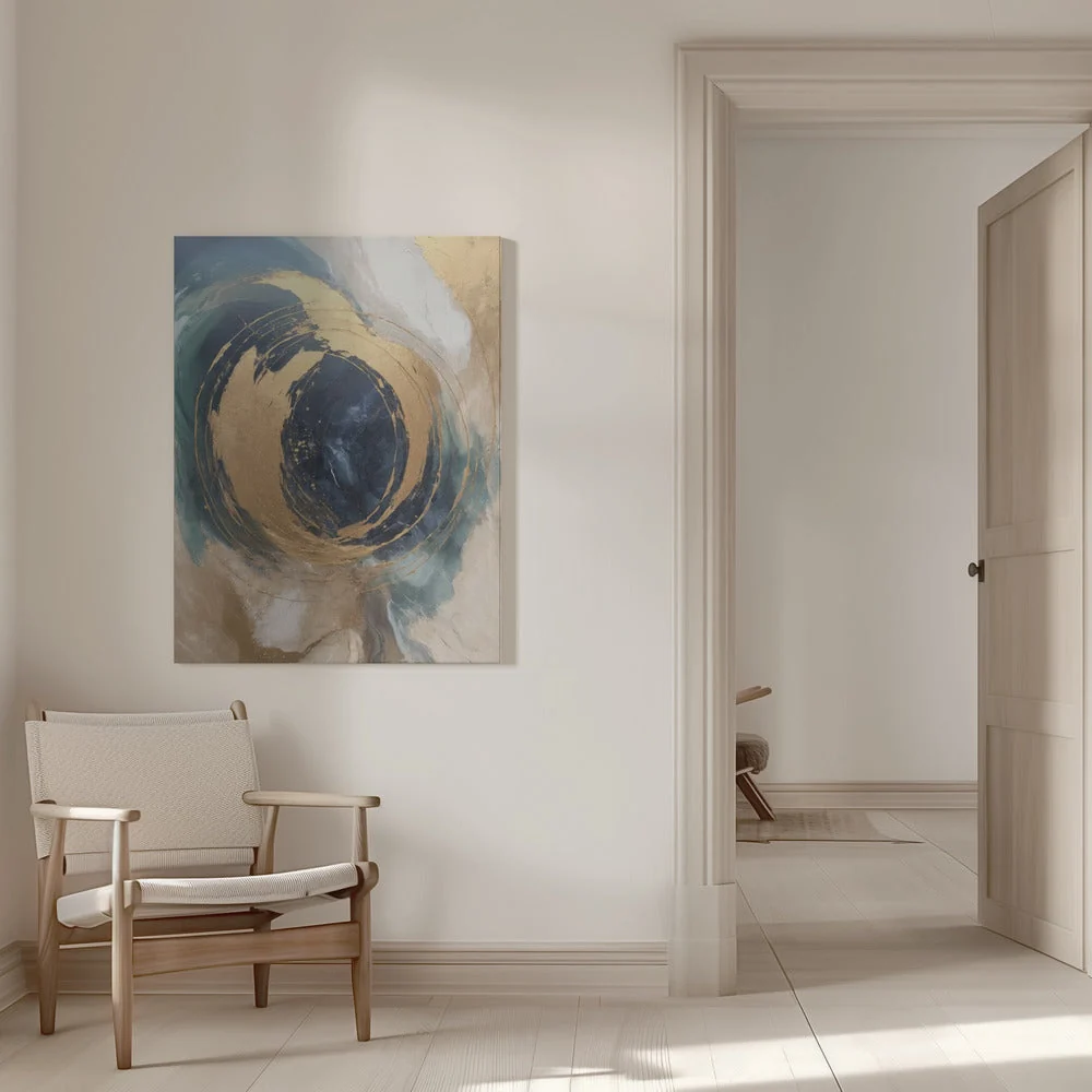 Wall art Golden Vortex - Image 9