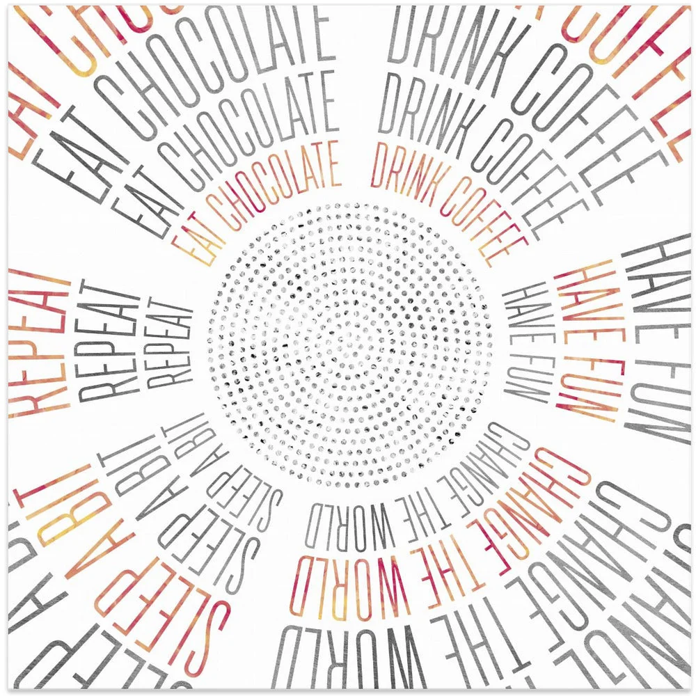 Wall art GRAPHIC ART Life Circles - Image 3