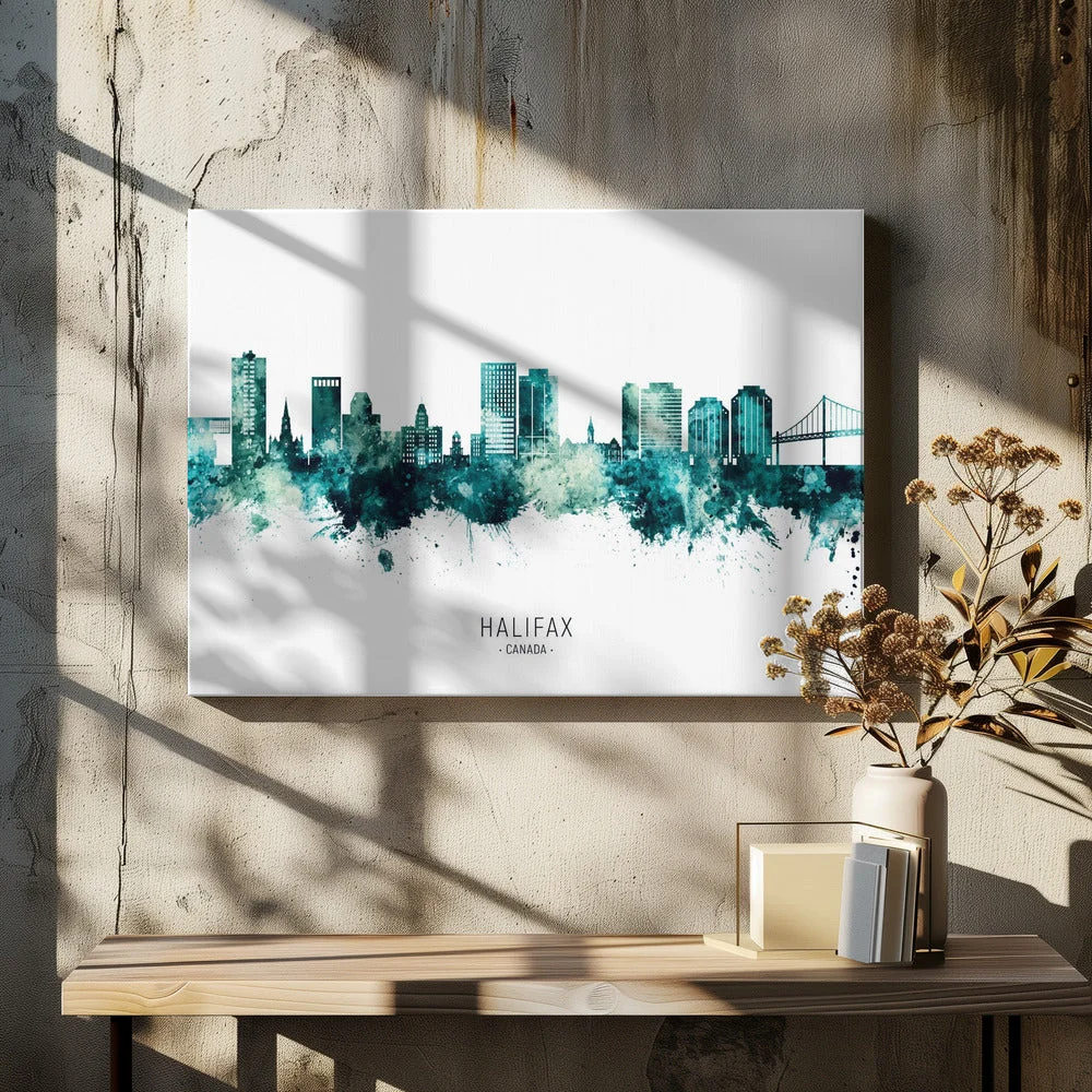 Wall art Halifax Canada Skyline - Image 5