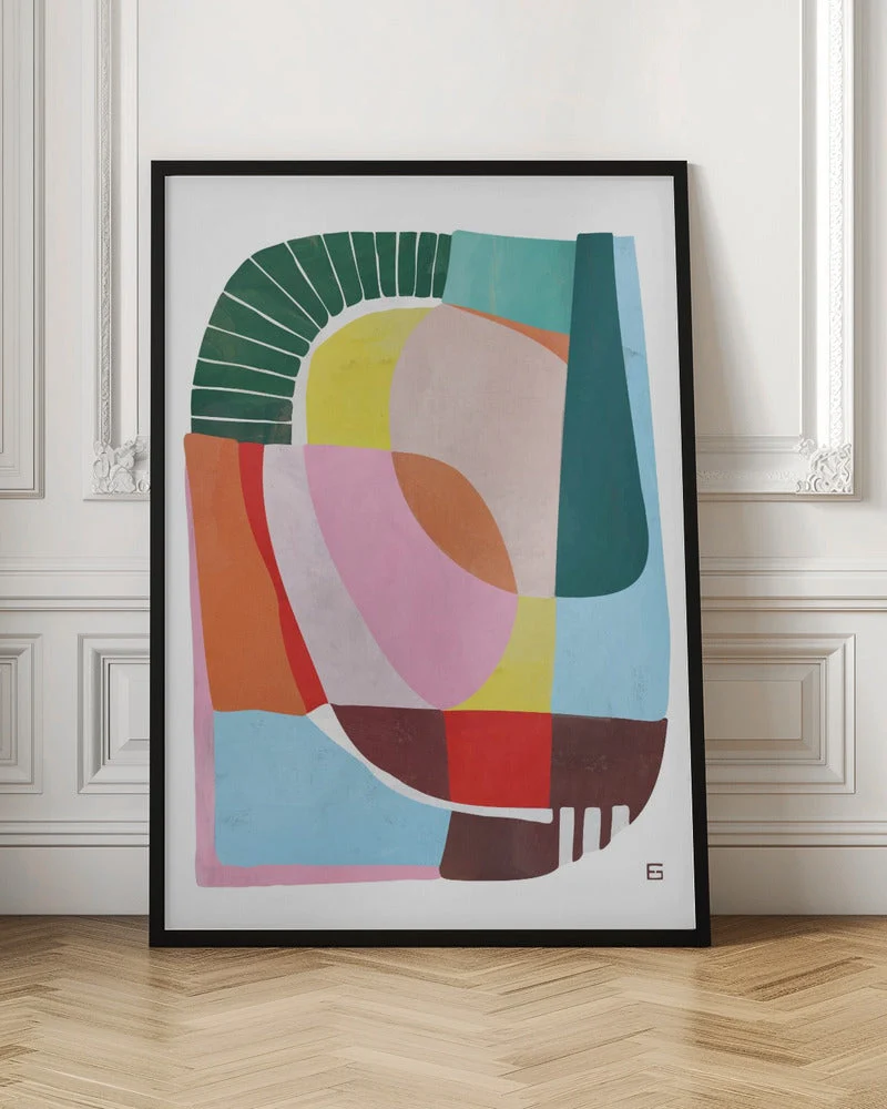 Wall art Happiness 01 - Image 4