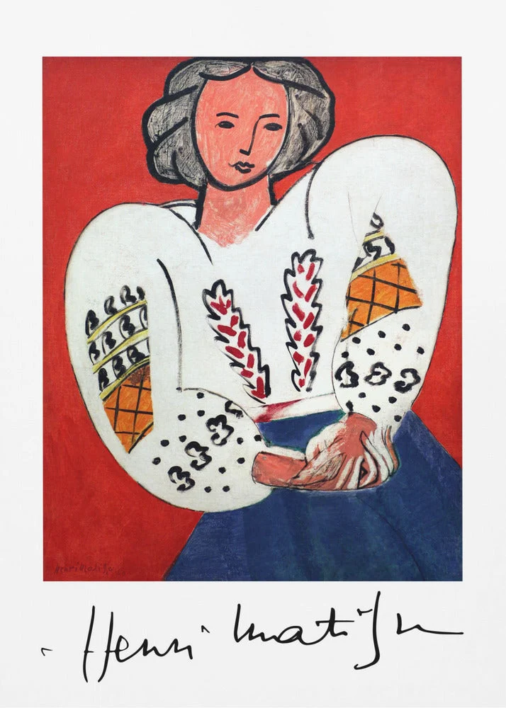 Wall art Henri Matisse, La Camicetta Romena, 1940 - Image 10
