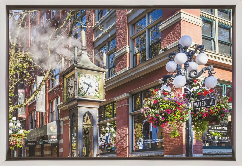 Wall art Historic Gastown Steam Clock in Vancouver - Image 2