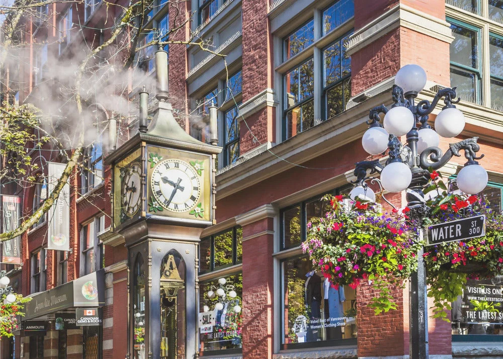Wall art Historic Gastown Steam Clock in Vancouver - Image 4