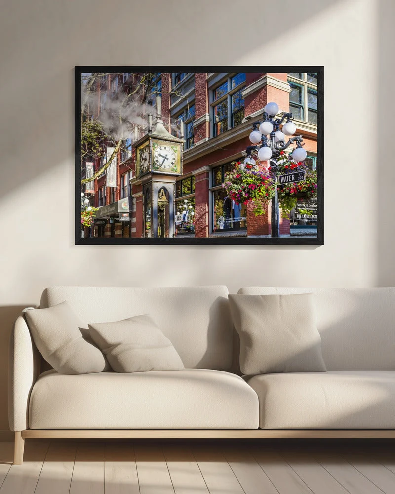 Wall art Historic Gastown Steam Clock in Vancouver - Image 8