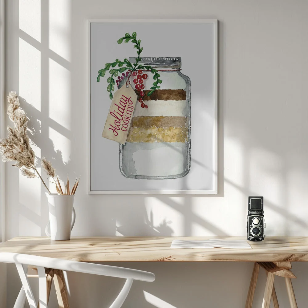 Wall art Holiday cookies in a jar - Image 6