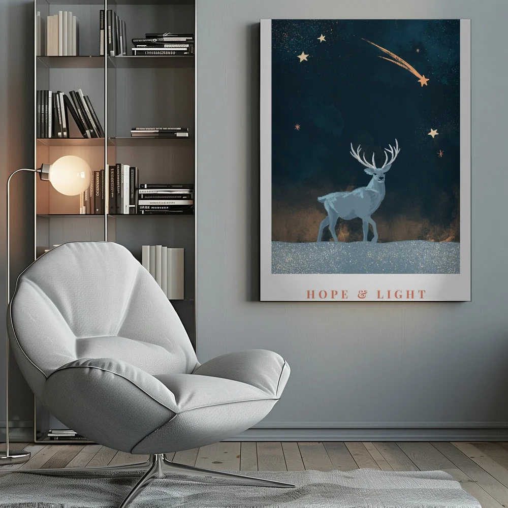 Wall art Hope &  Light Canvas Print - Image 10