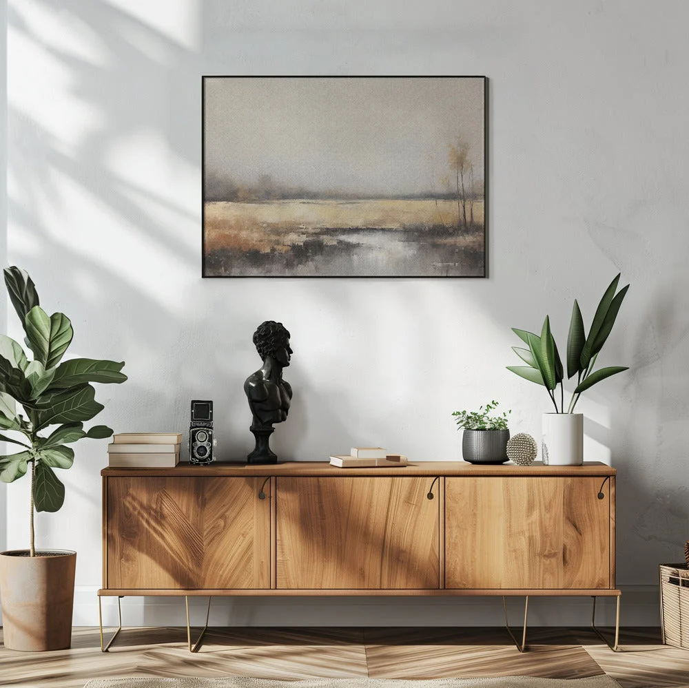 Wall art Horizontal Abstract Landscape 3 - Image 6
