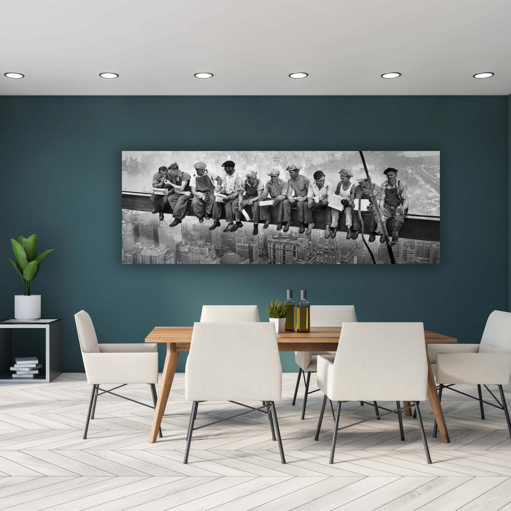 Wall art-Iconic " Lunch" photograph - Image 4