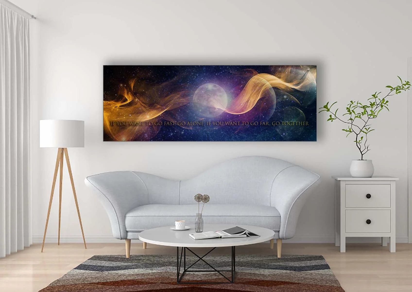 Wall Art-Inspiration Quote-Large Canvas - Image 3