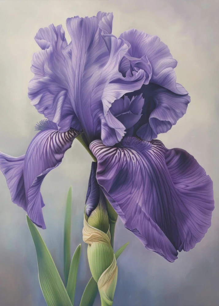 Wall art Iris Fl 100 - Image 2