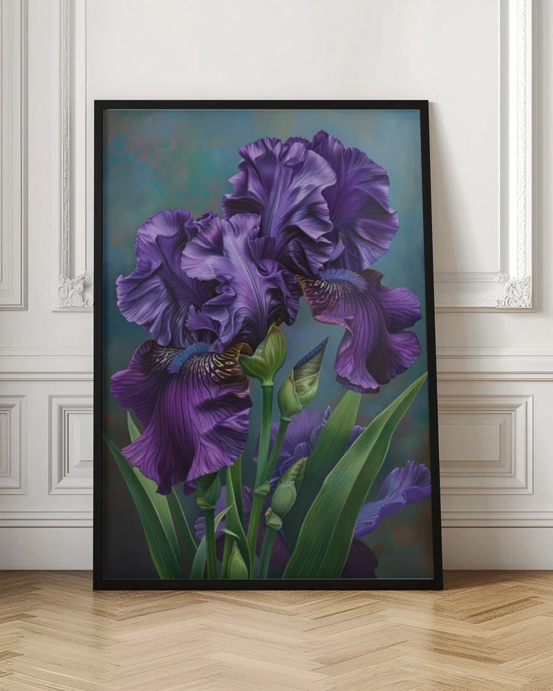 Wall art Iris Fl 3 - Image 4