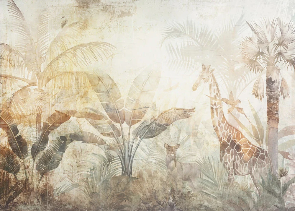 Wall art Jungle Leaves Art Illustration Wallart 06 - Image 4
