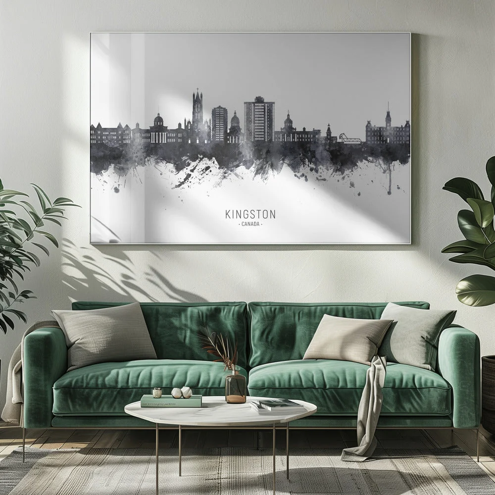 Wall art Kingston Canada Skyline - Image 9
