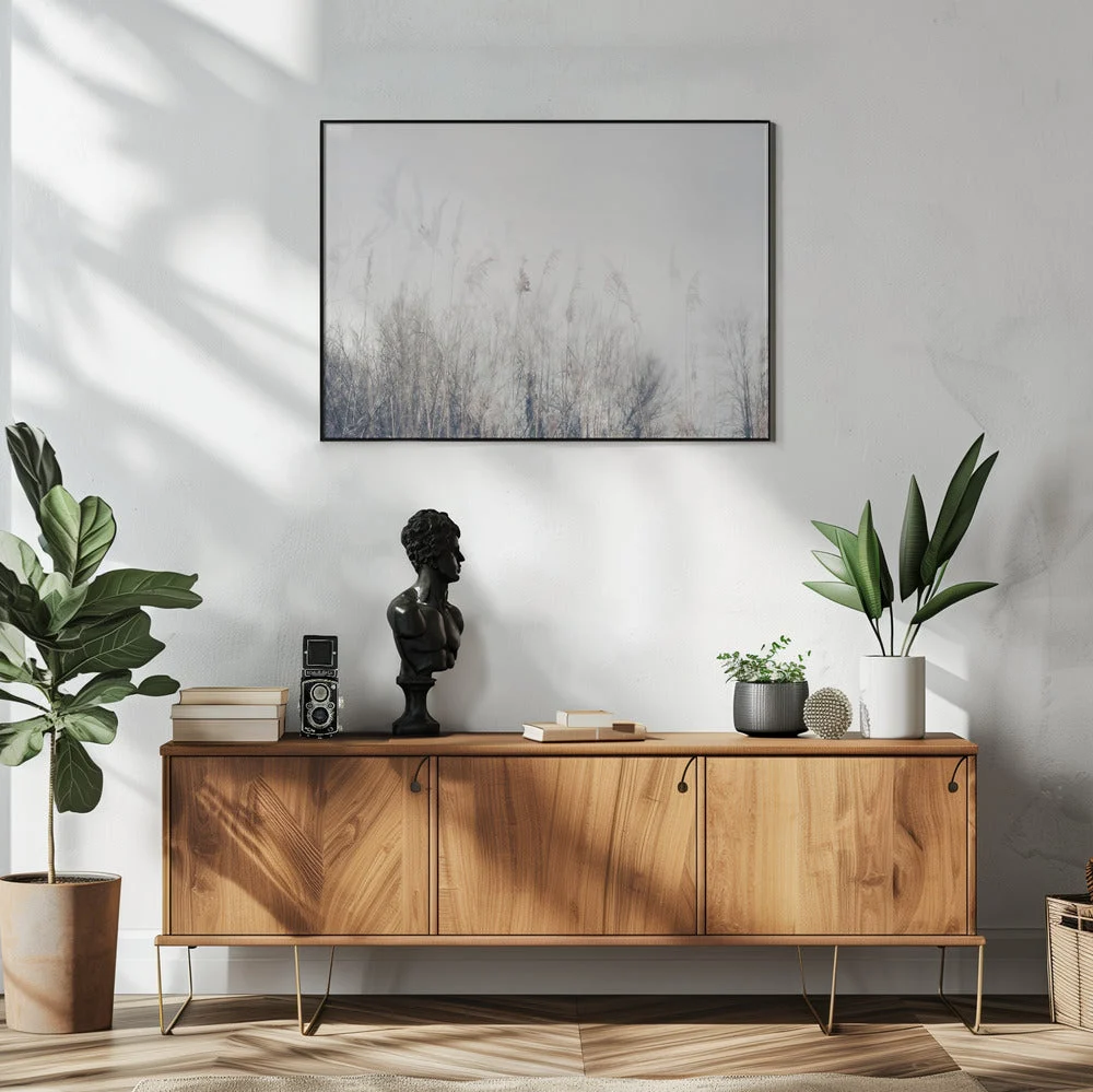 Wall art Landscape of reeds and grass - Image 7
