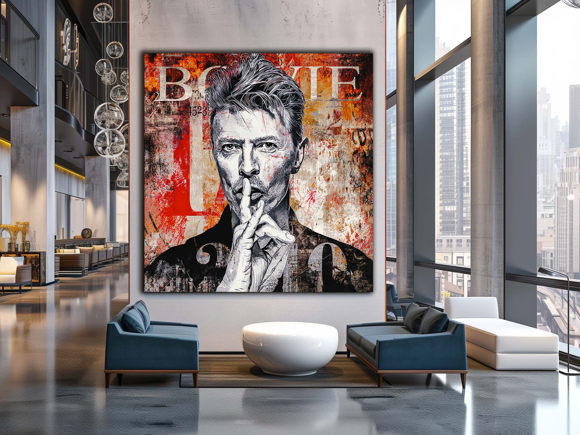 Wall Art - " Let's Dance" Bowie fans - Image 2