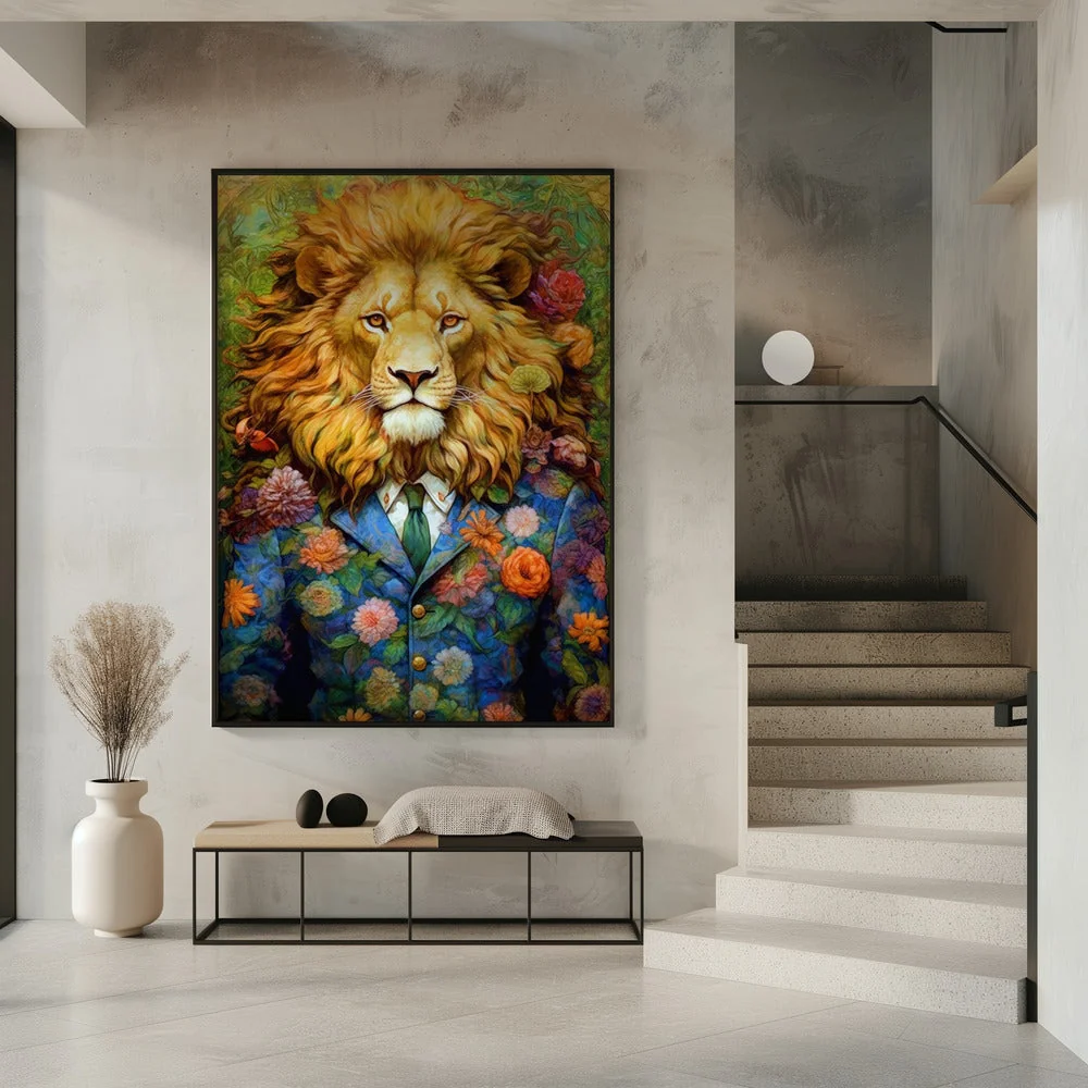 Wall art Lion animal art #lion - Image 7