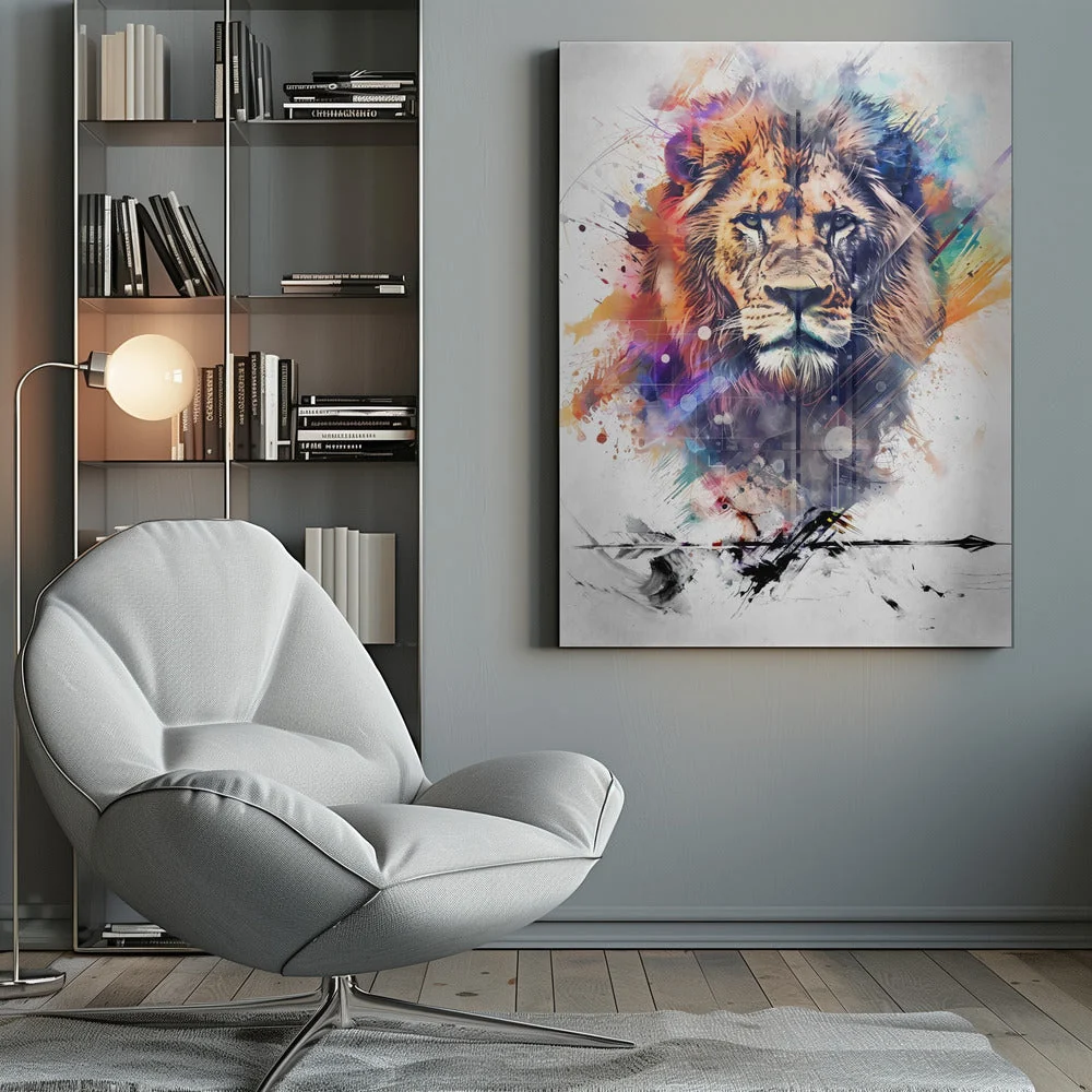 Wall art Lion Poster Art 04 - Image 10