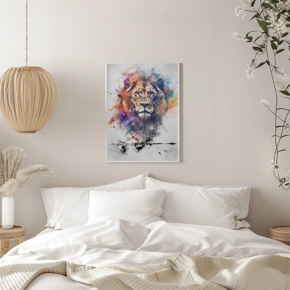 Wall art Lion Poster Art 04 - Image 11