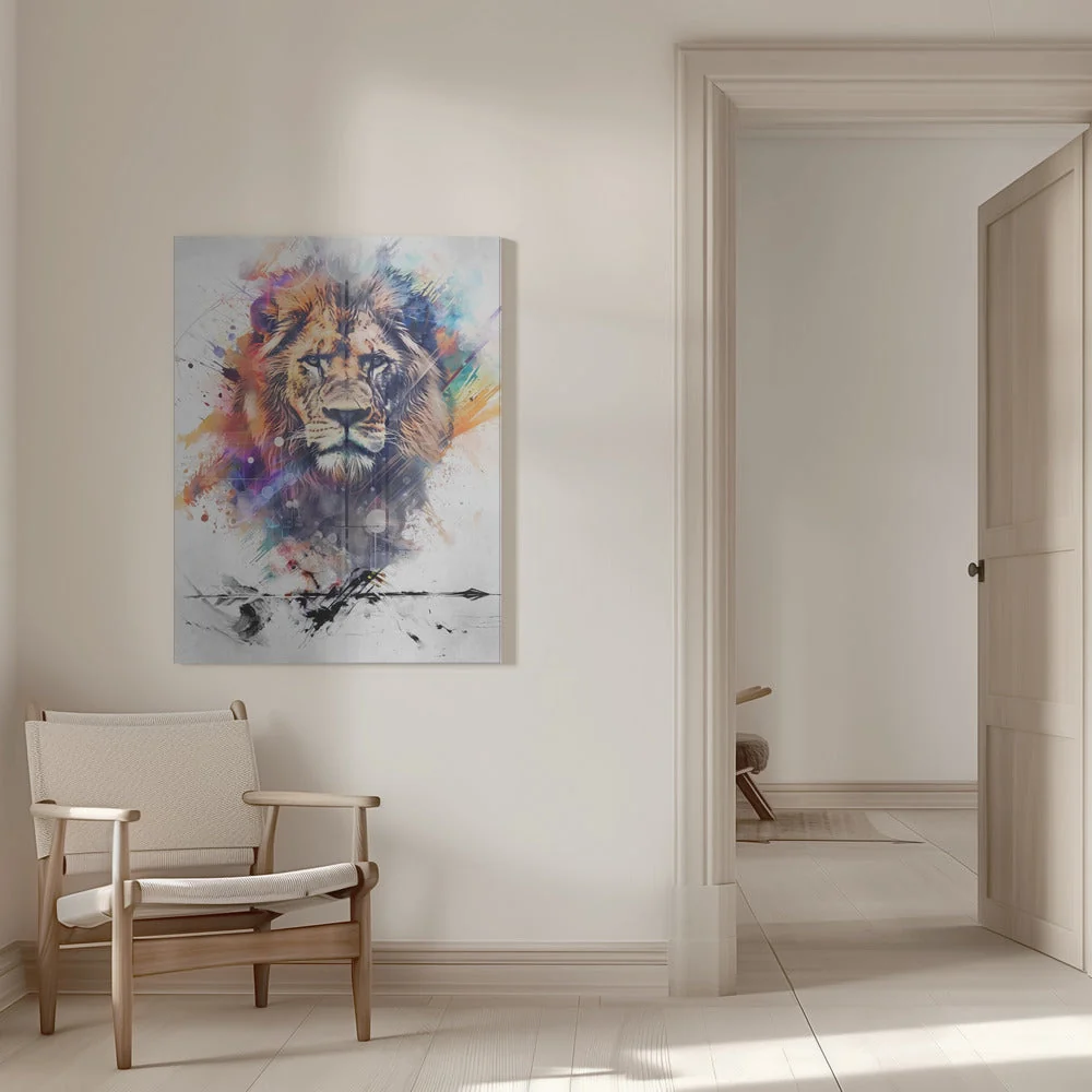 Wall art Lion Poster Art 04 - Image 9