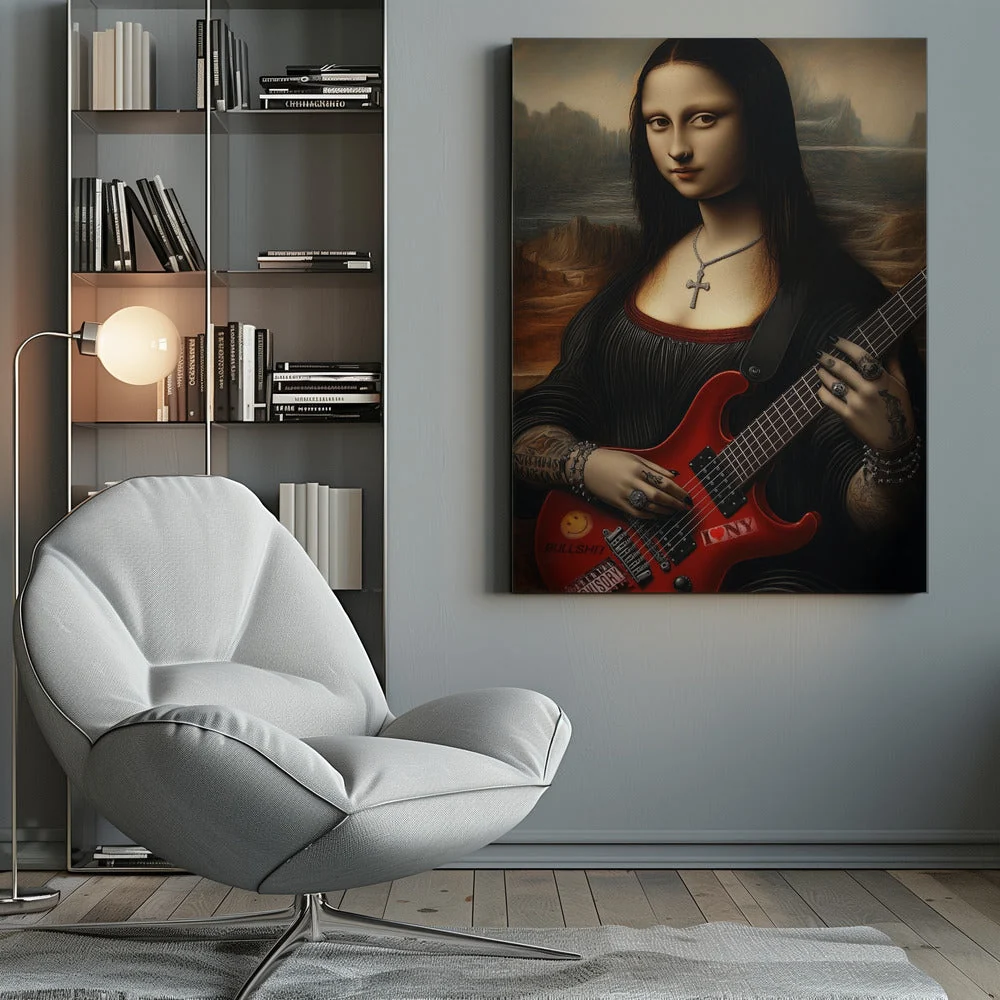 Wall art Lisa Revamped Canvas Print - Image 10