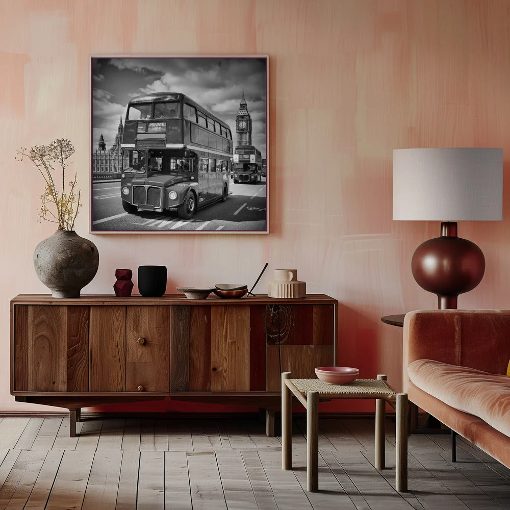 Wall art LONDON Classical Streetscene - Image 6