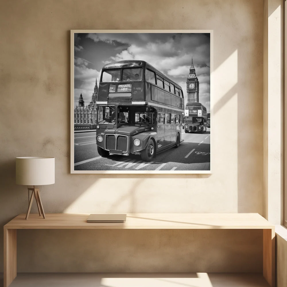 Wall art LONDON Classical Streetscene - Image 7